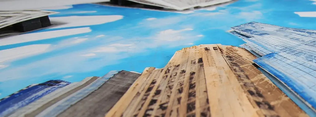 Salzmann, Gottfried - View of the Sky of New York - 3D-Konstruktion Clever Art