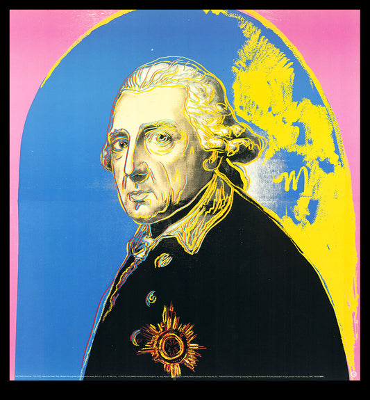 Warhol, Andy - Friedrich der Große - Kunstdruck - 65 x 61 cm