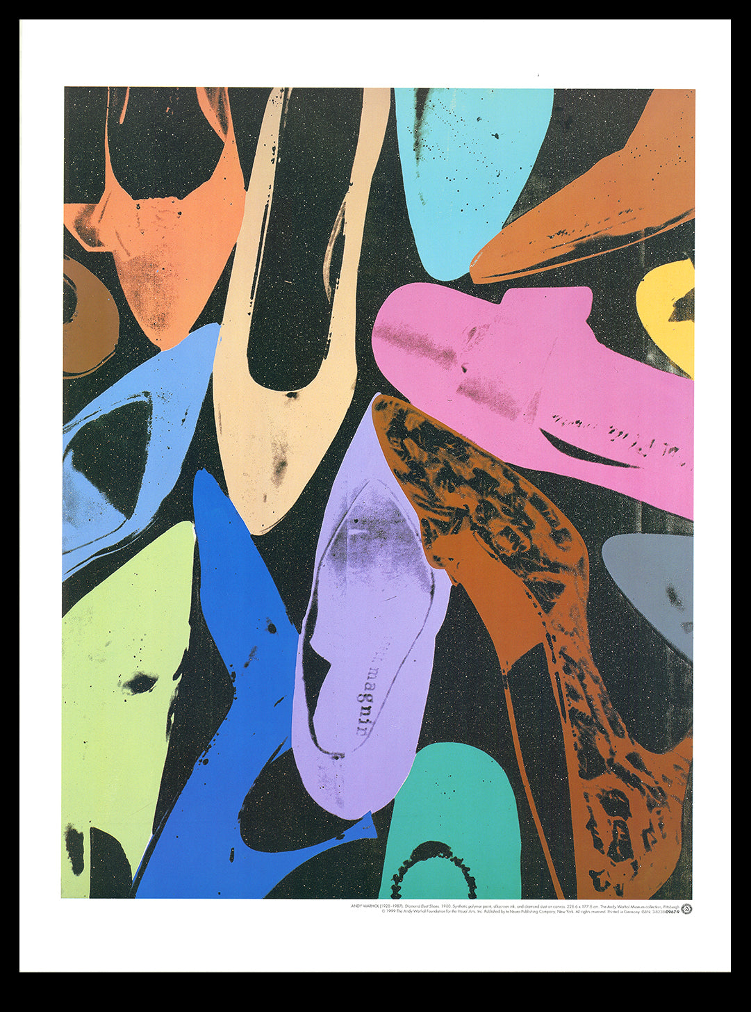 Warhol, Andy - Diamond Dust Shoes - Kunstdruck - 80 x 60 cm