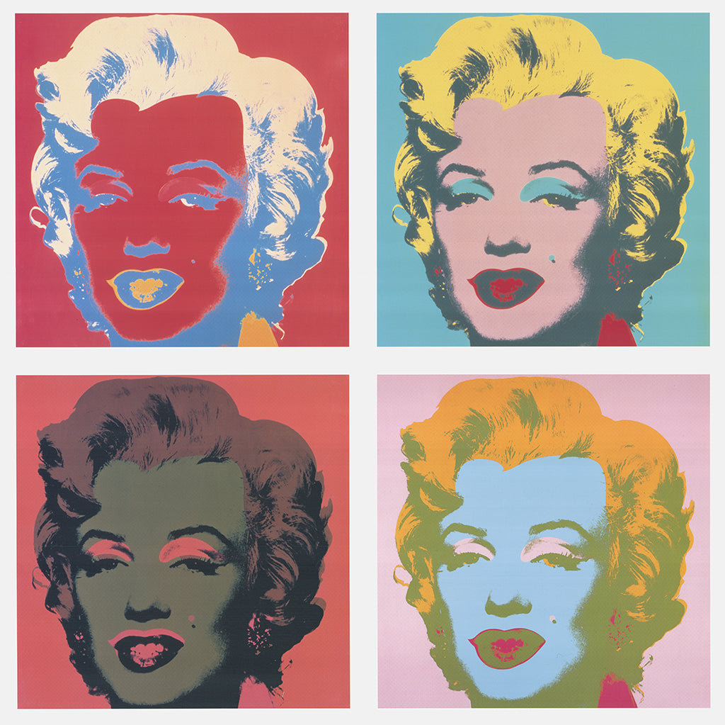 Warhol, Andy - Ten Marilyns II - Offsetlithografie - 140 x 80 cm Clever Art