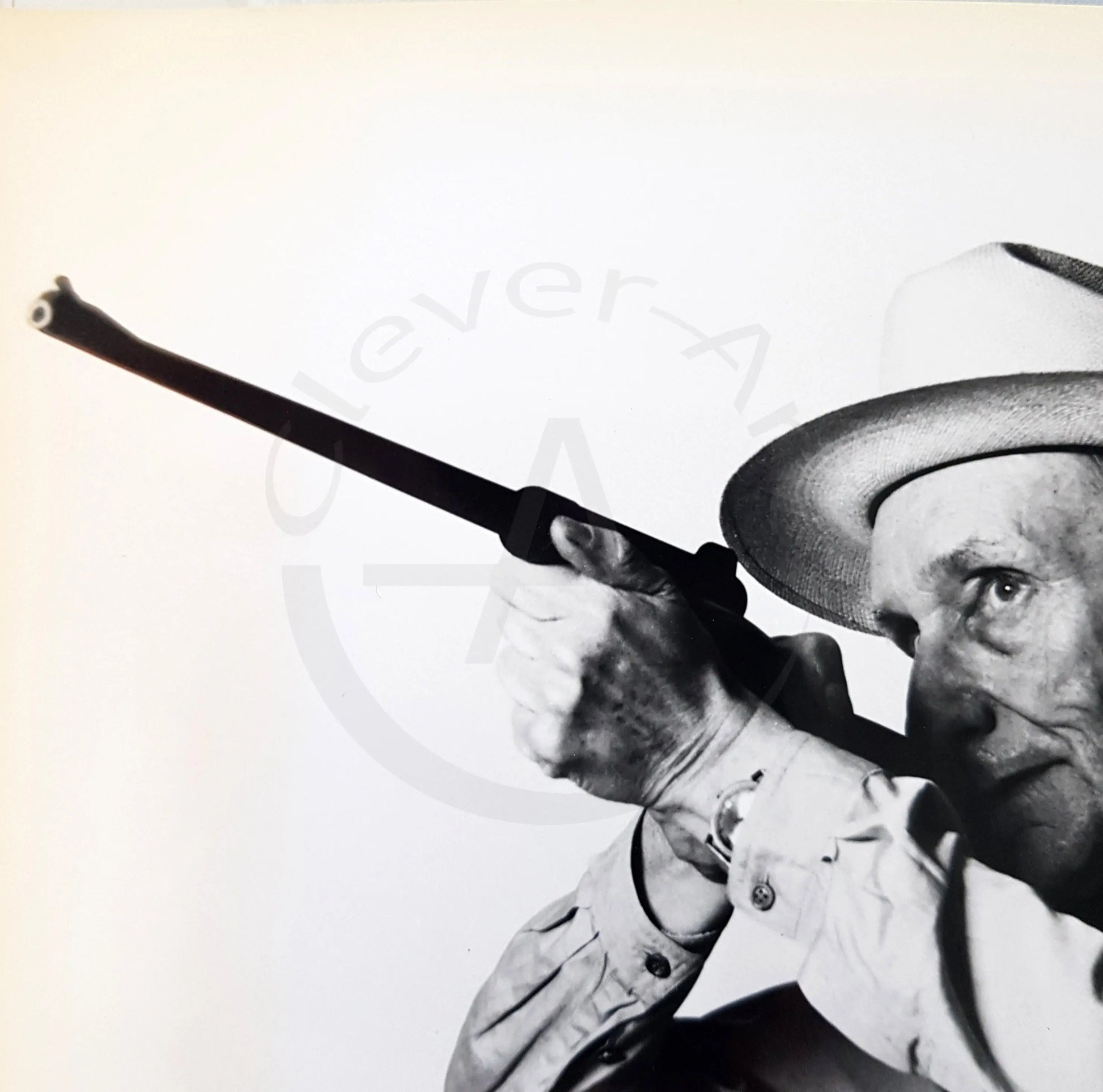 Mapplethorpe, Robert - William S. Burroughs - Fotografie 2x gestempelt Clever-Art