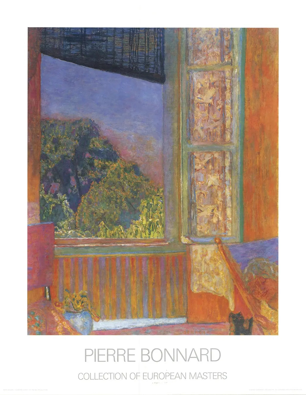 Bonnard, Pierre - La Fenetre - Kunstdruck - mit Schriftzug Clever-Art