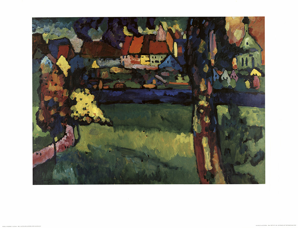 Kandinsky, Wassily - Murnau - Kunstdruck Clever Art