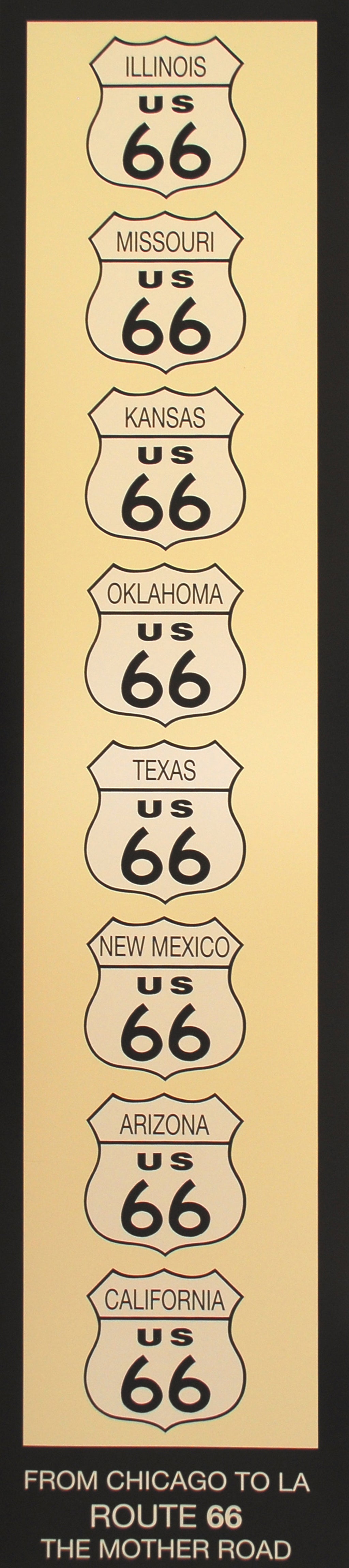 Kennedy, Rod - Route 66 - The Mother Road - Farboffset Clever Art