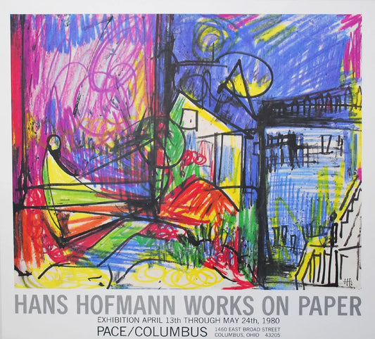 Hofmann, Hans - Hans Hofmann Works On Paper - im Druck monogrammiert  - Farboffsetlithografie Clever-Art