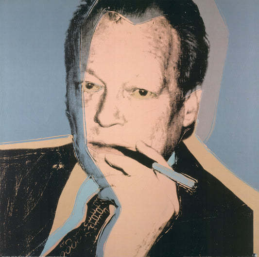 Warhol, Andy - Willy Brandt (rauchend) - Kunstdruck Clever Art