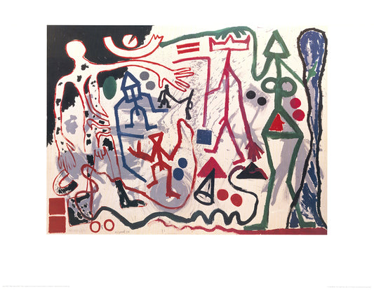 Penck, A.R. - Ten X Den X Zen 1  - Kunstdruck Clever Art