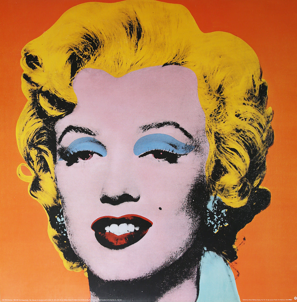 Warhol, Andy - Marilyn - orange - Kunstdruck Clever Art