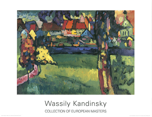 Kandinsky, Wassily - Murnau - Kunstdruck Clever Art