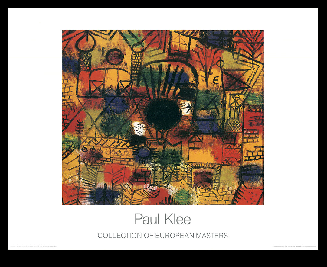 Klee, Paul - Komposition mit Brennpunkt - Collection of European Masters