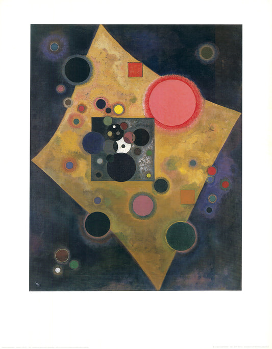 Kandinsky, Wassily - Akzent in Rosa - Kunstdruck Clever Art