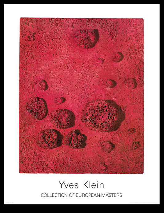 Klein, Yves - Red Composition - Collection of European Masters