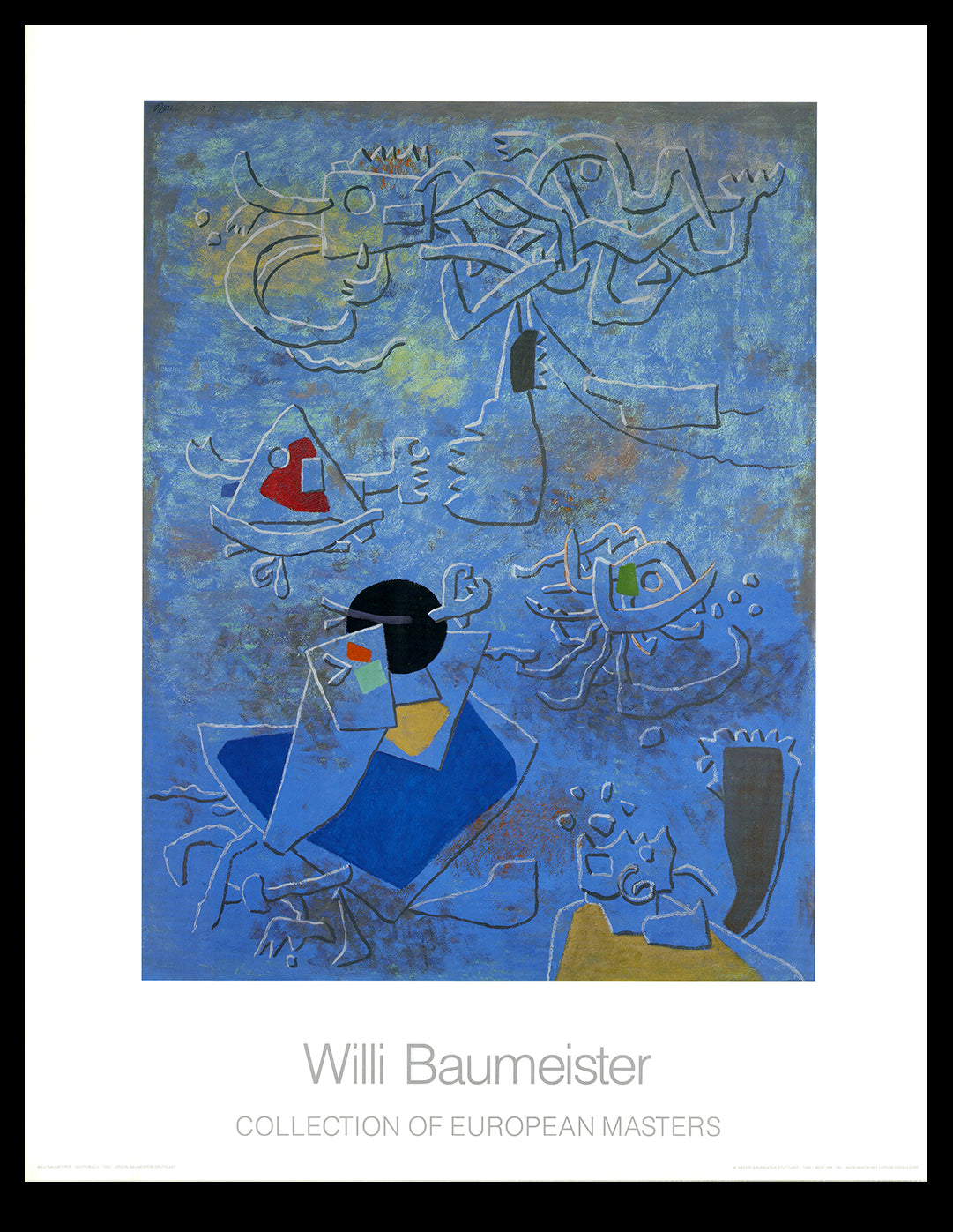 Baumeister, Willi - Nocturno I - Collection of European Masters