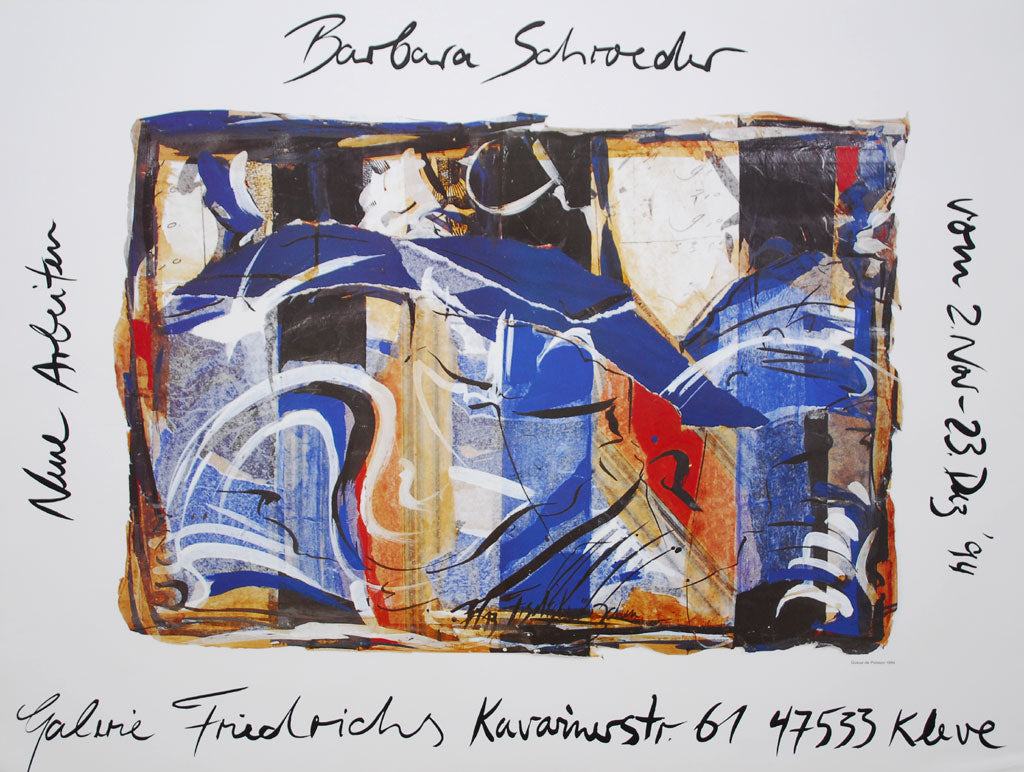 Schroeder, Barbara - Queue de Poisson - Farboffsetlithografie