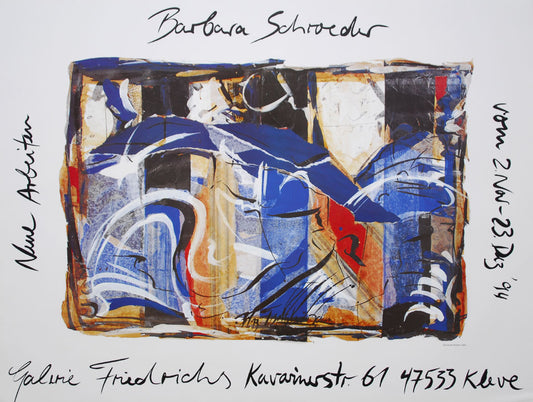 Schroeder, Barbara - Queue de Poisson - color offset lithograph