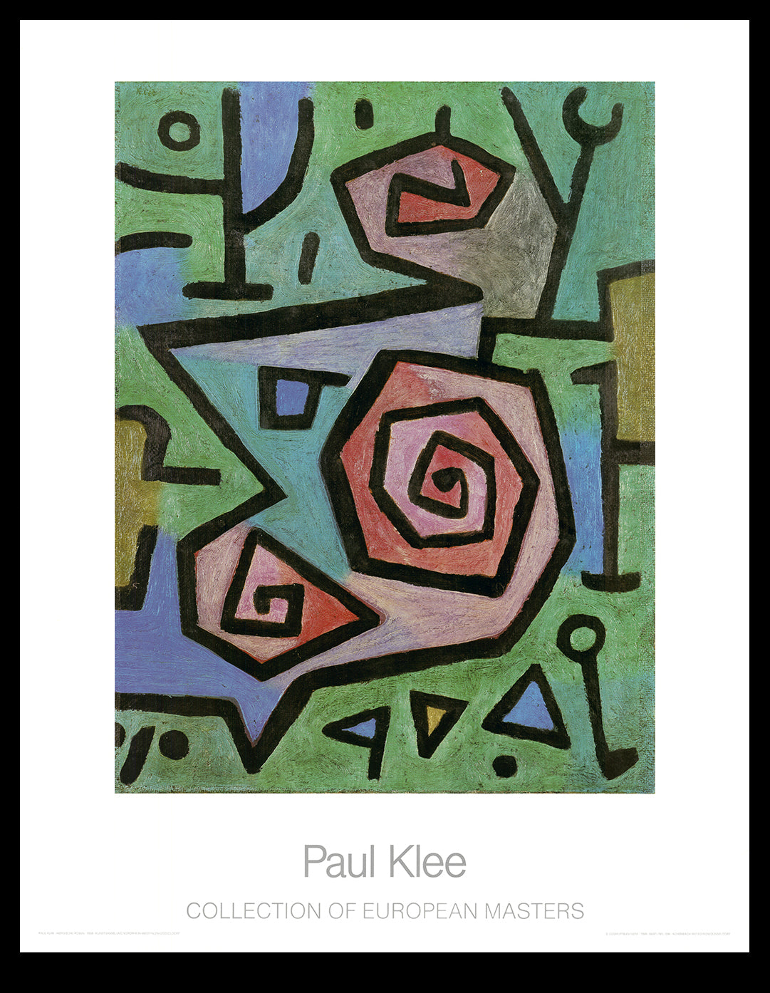 Klee, Paul - Heroische Rosen - Collection of European Masters