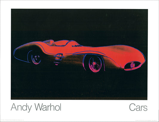 Warhol, Andy - Mercedes-Benz - 70 x 90 cm - Rennwagen W 196 - Kunstdruck Clever Art