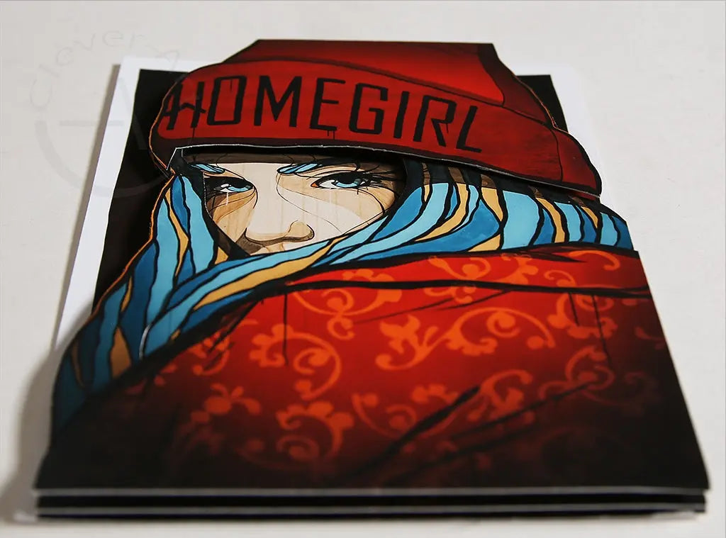 El Bocho - Homegirl - 3D - handsigniert und nummeriert Clever Art