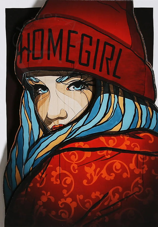 El Bocho - Homegirl - 3D - handsigniert und nummeriert Clever Art