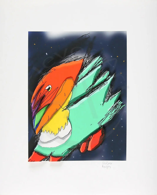 Koger, Philipp - Der Silvesterischeraumvogel - handsigniert - Giclee Clever-Art