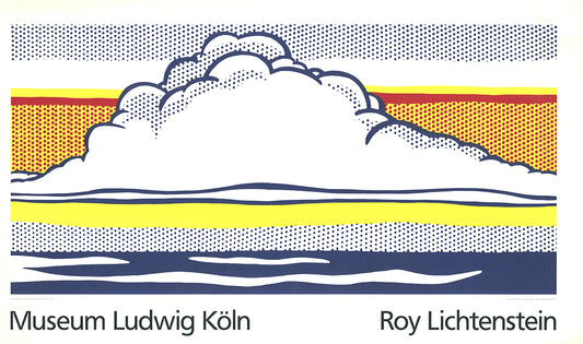 Lichtenstein, Roy - Wolk en zee - kleurenzeefdruk