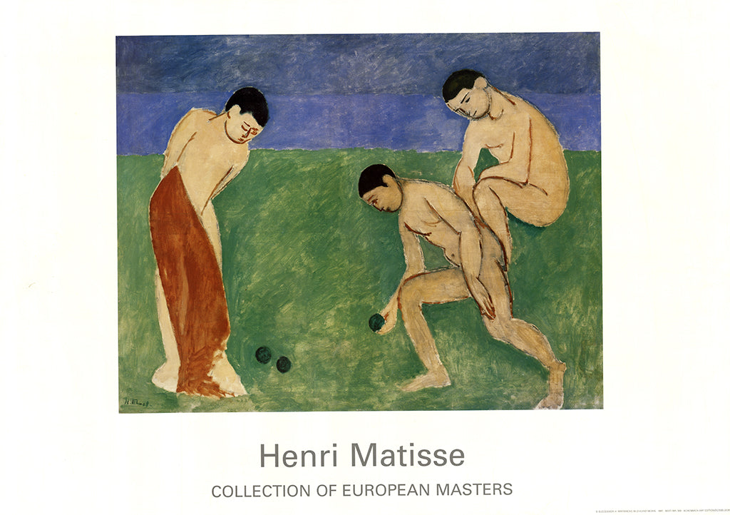 Matisse, Henri - Joueurs de Boules - Kunstdruck Clever Art