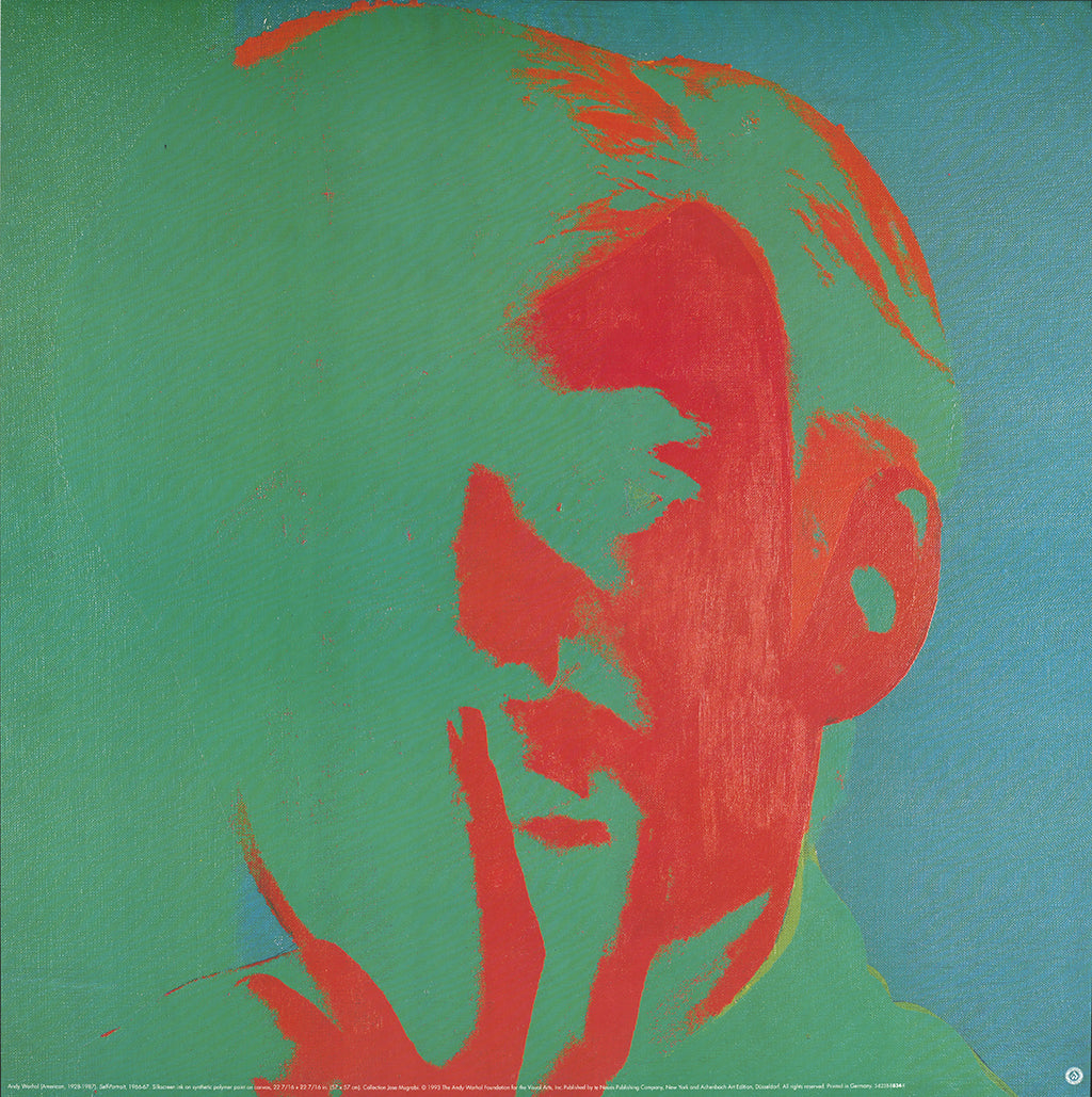 Warhol, Andy - Self-Portrait - green - Kunstdruck Clever Art