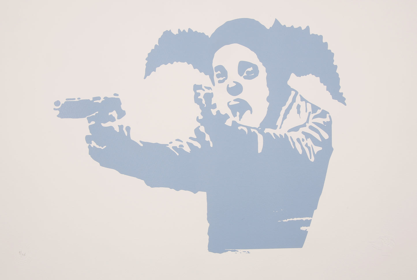 Banksy - Clown Skateboards / Rivington - Siebdruck, zertifiziert und limitiert Clever-Art