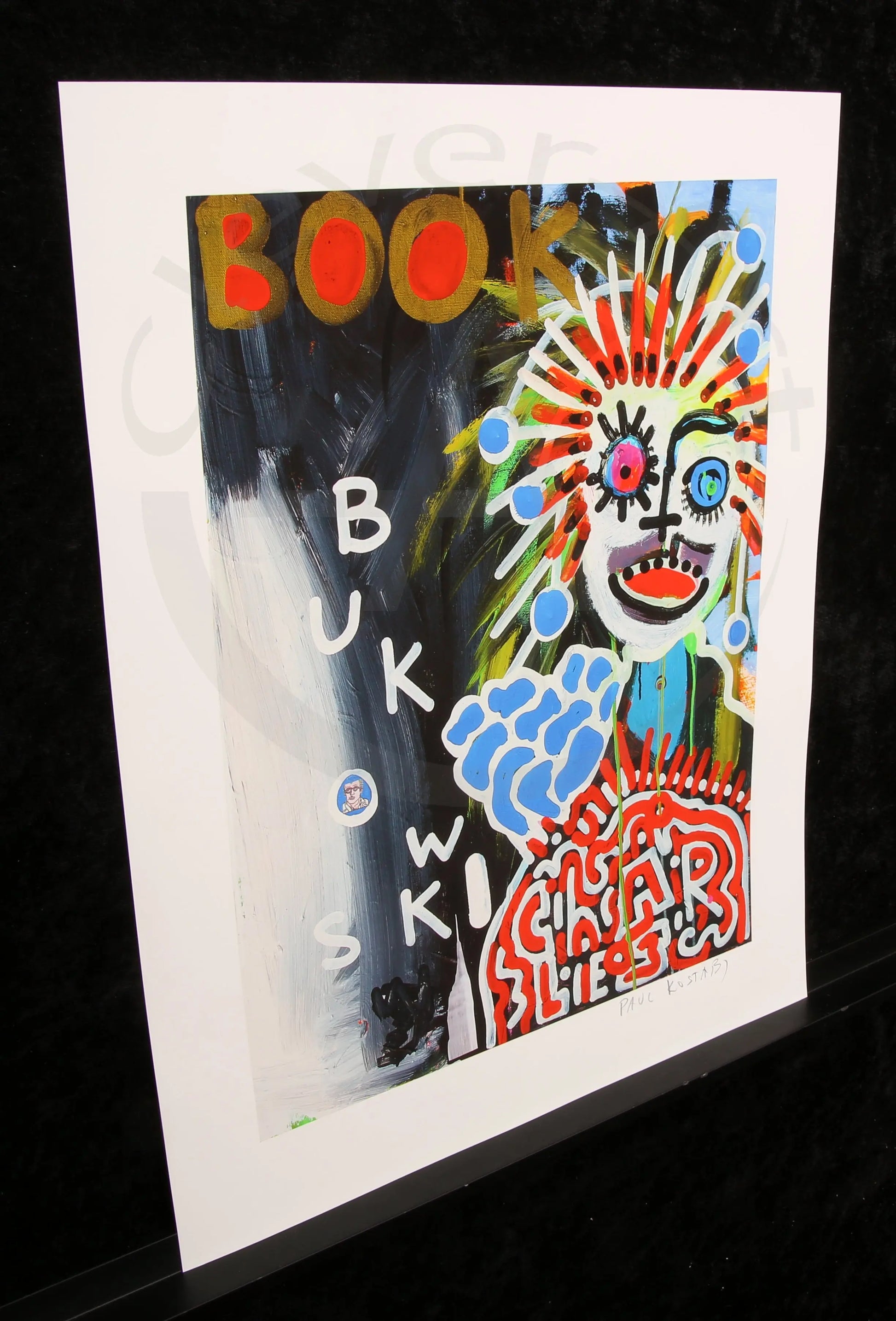 Kostabi, Paul - Book - Giclee auf Baumwollpapier - handsigniert Clever Art