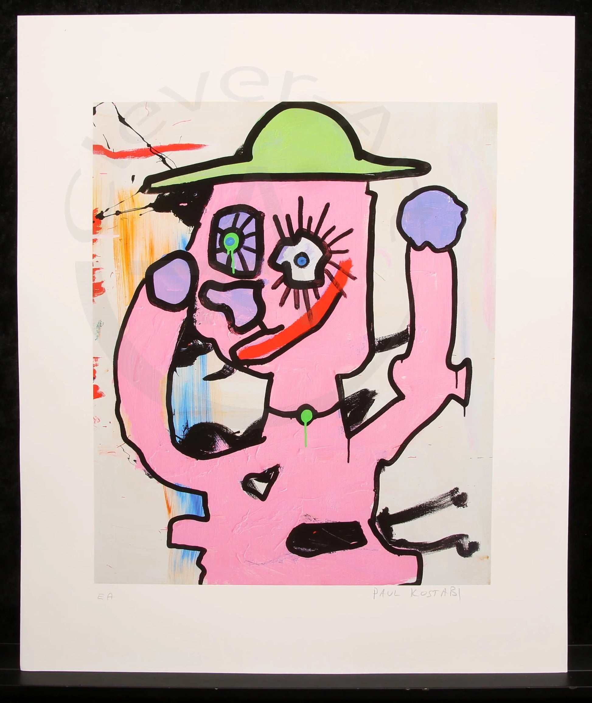 Kostabi, Paul - Sweet surrender - Giclee - handsigniert Clever Art