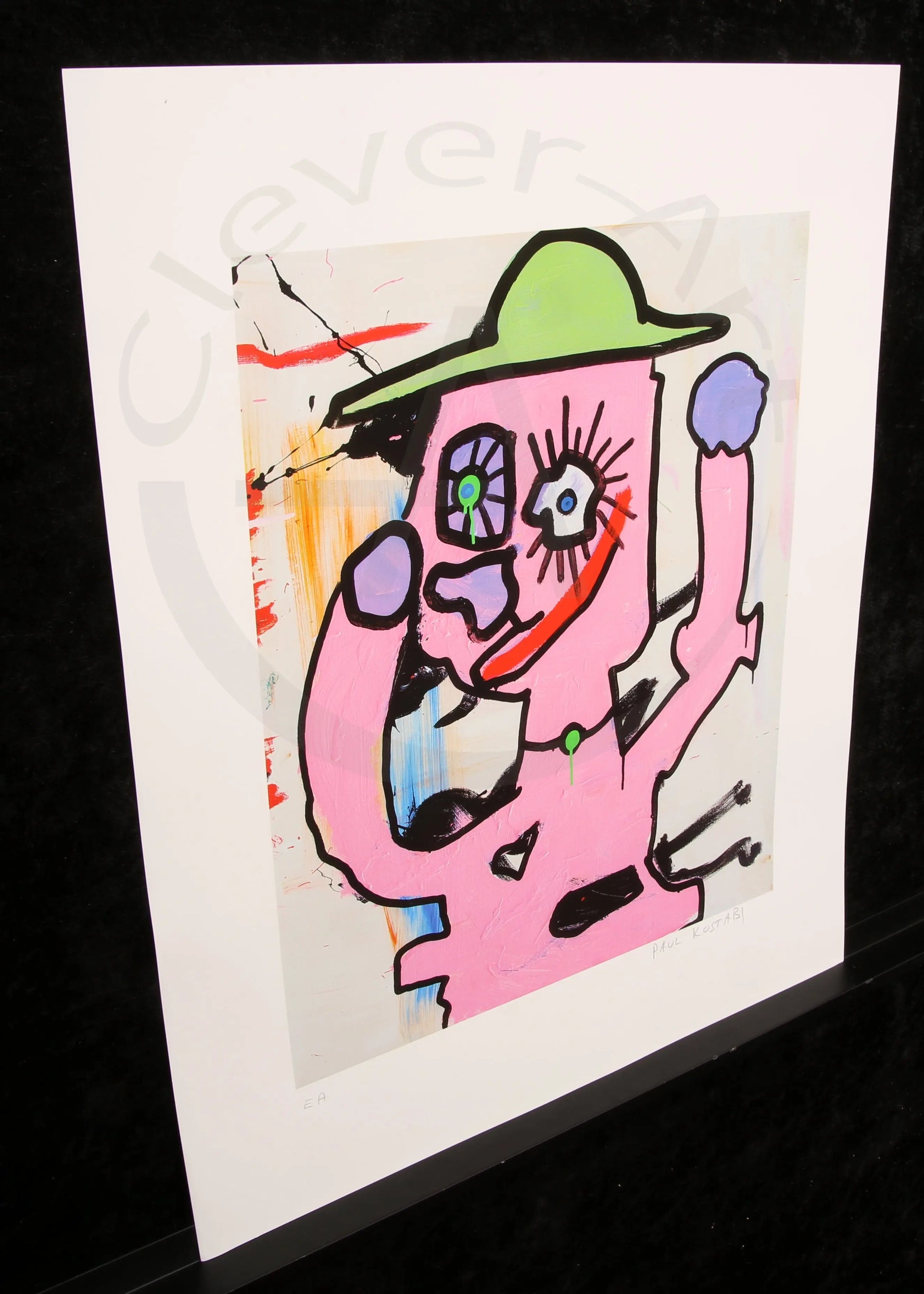 Kostabi, Paul - Sweet surrender - Giclee - handsigniert Clever Art