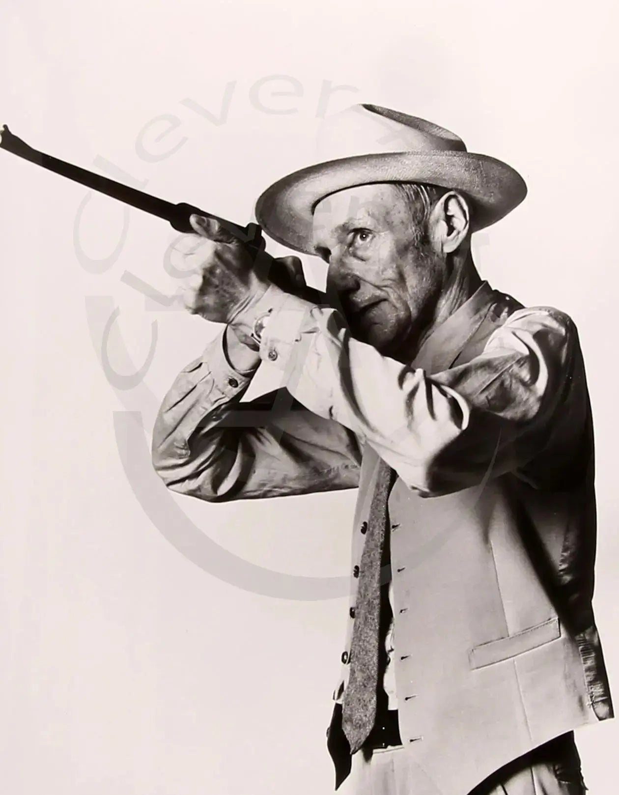 Mapplethorpe, Robert - William S. Burroughs - Fotografie 2x rosa gestempelt Clever-Art