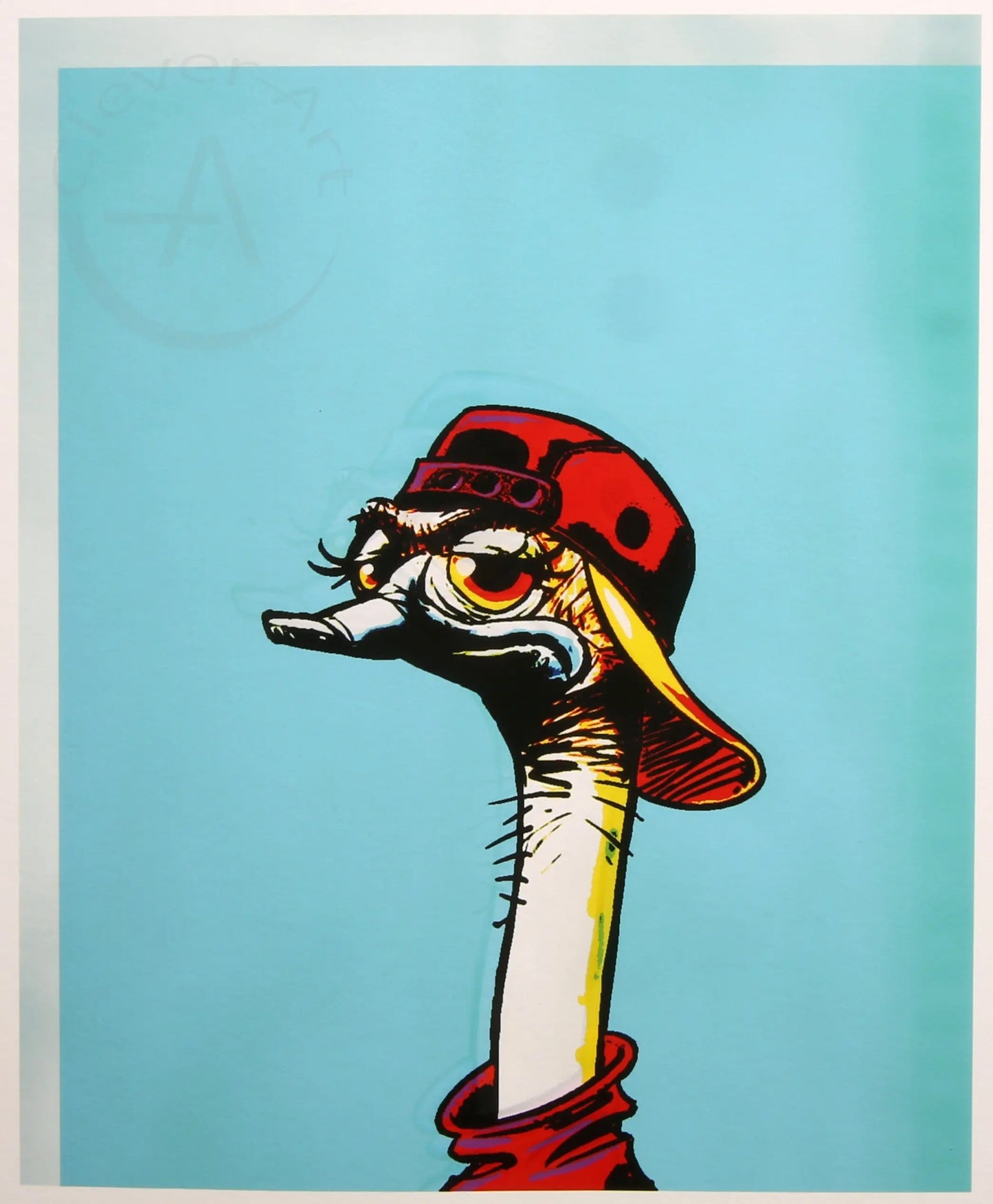 Maurus, Mike & Gronert, Thomas - Ostrich Figures - Giclee - handsigniert Clever Art