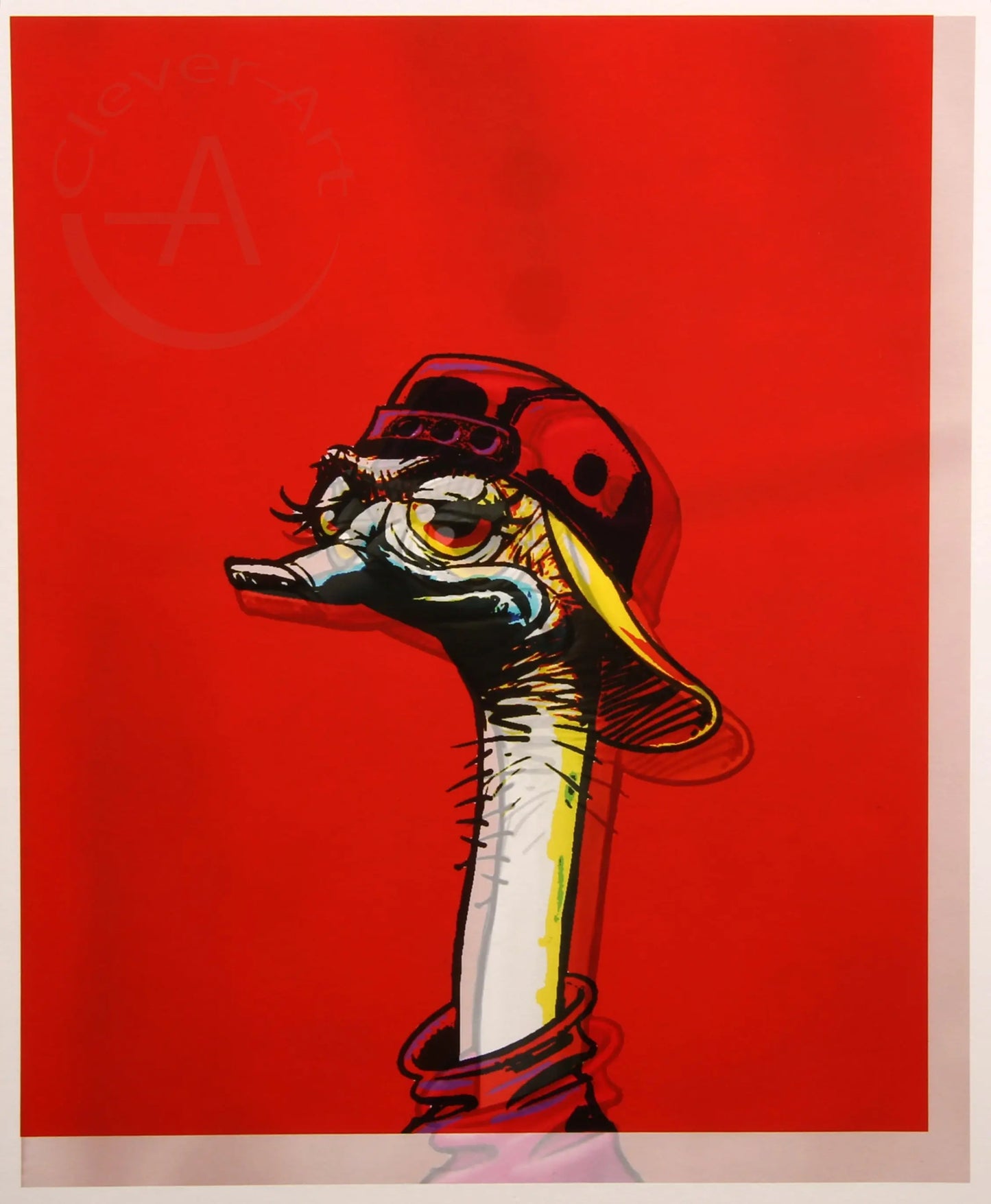 Maurus, Mike & Gronert, Thomas - Ostrich Figures - Giclee - handsigniert Clever Art