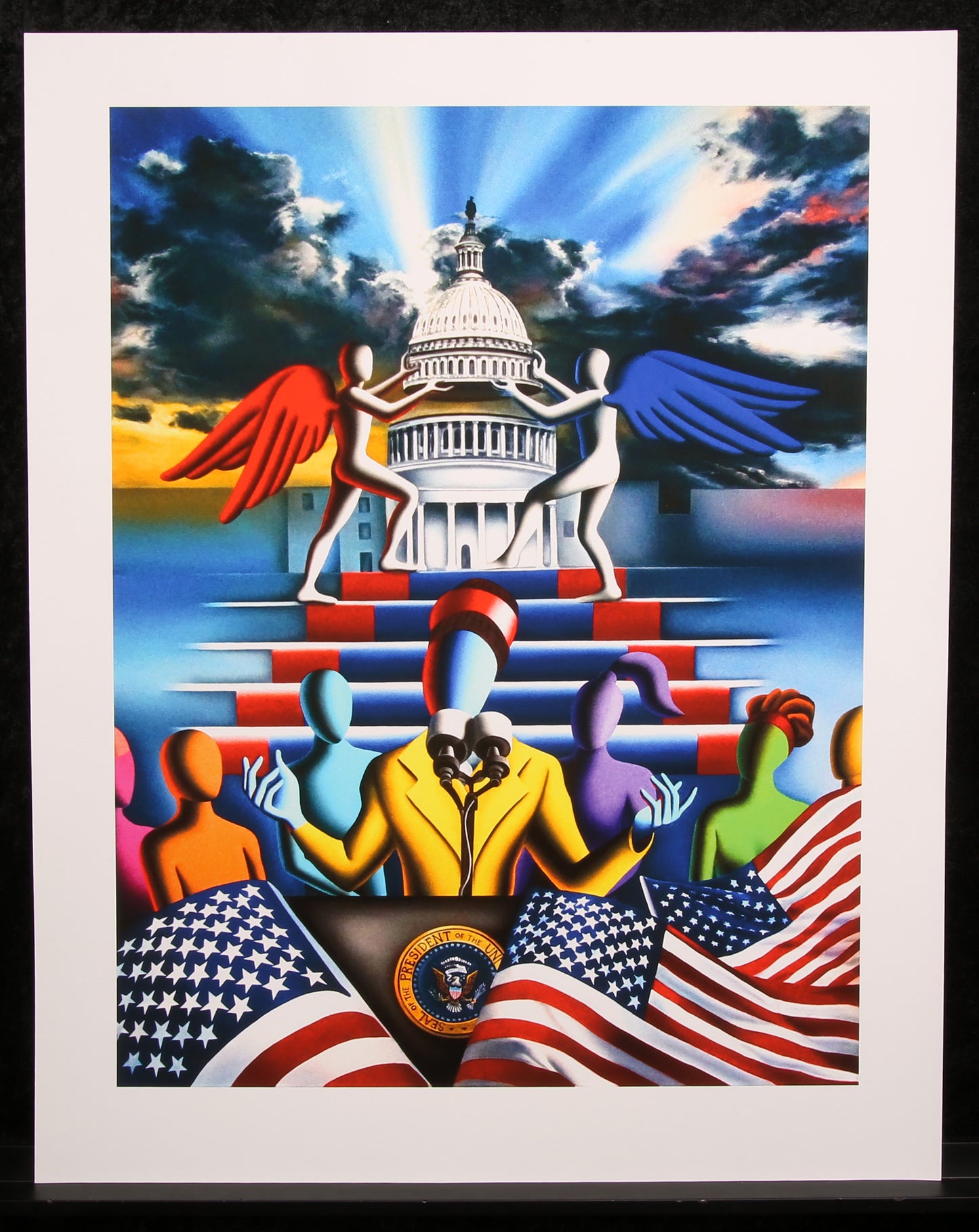 Kostabi, Mark - The Dawn is Ours - Giclee - unsigniert