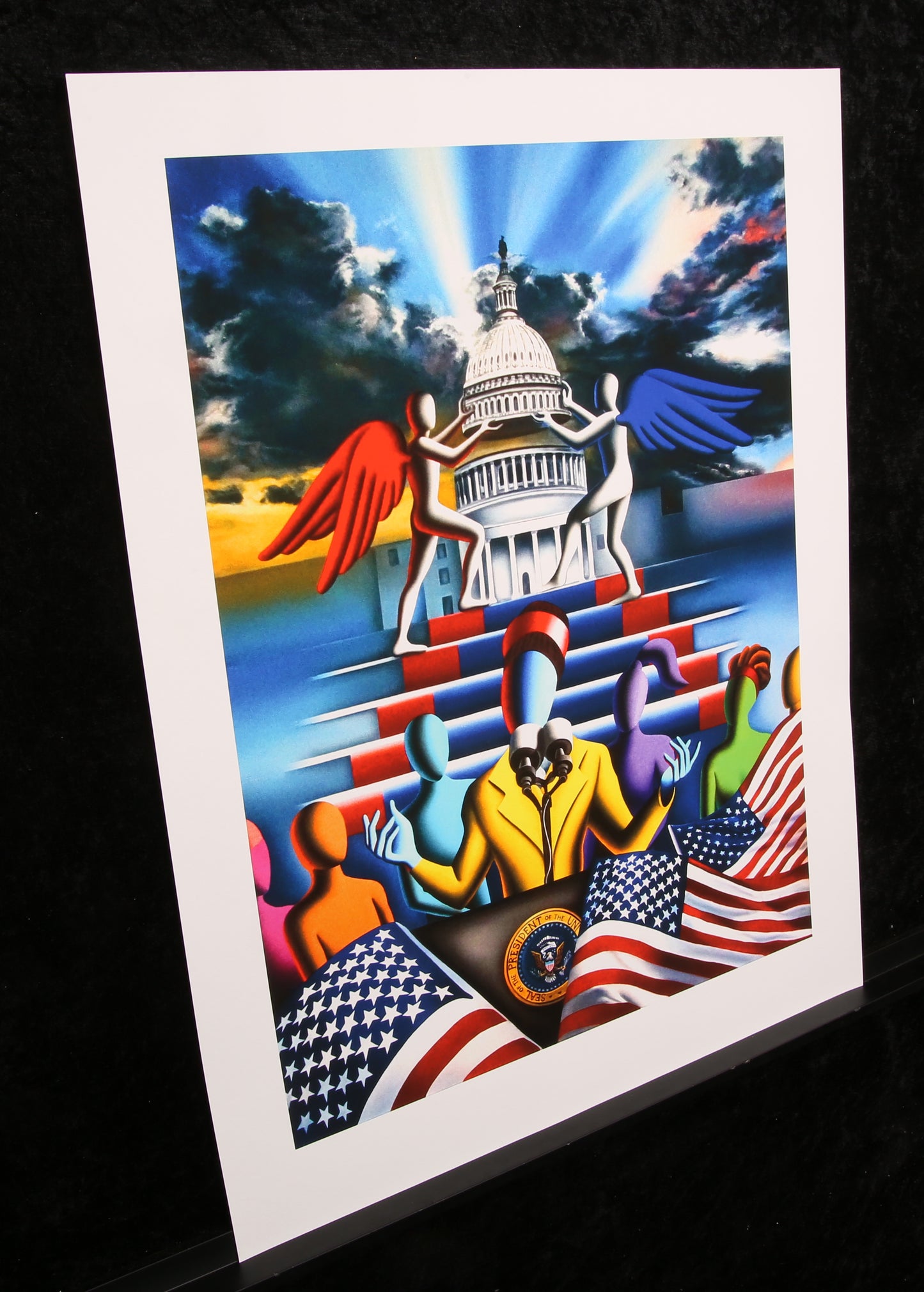 Kostabi, Mark - The Dawn is Ours - Giclee - unsigniert