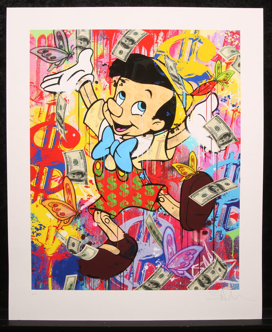 Allen, Ben - Pinocchio, 2022 - Giclee - handsigniert e.a.