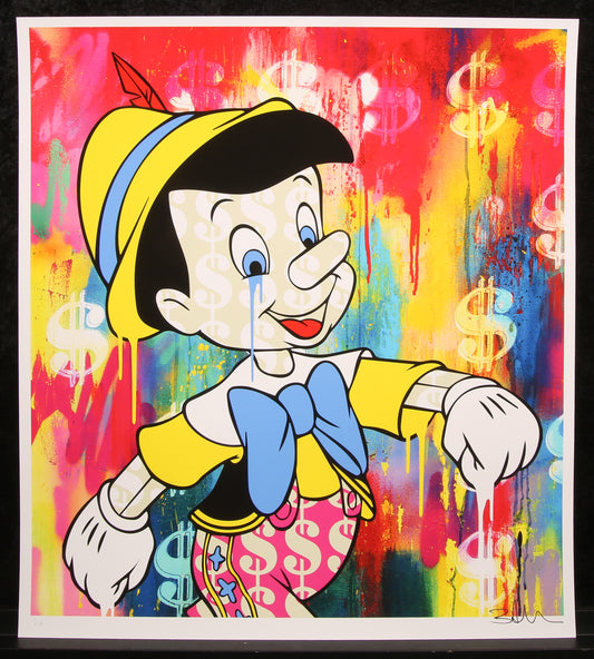 Allen, Ben - Pinocchio Graffiti, 2022 - Giclee - handsigniert e.a.