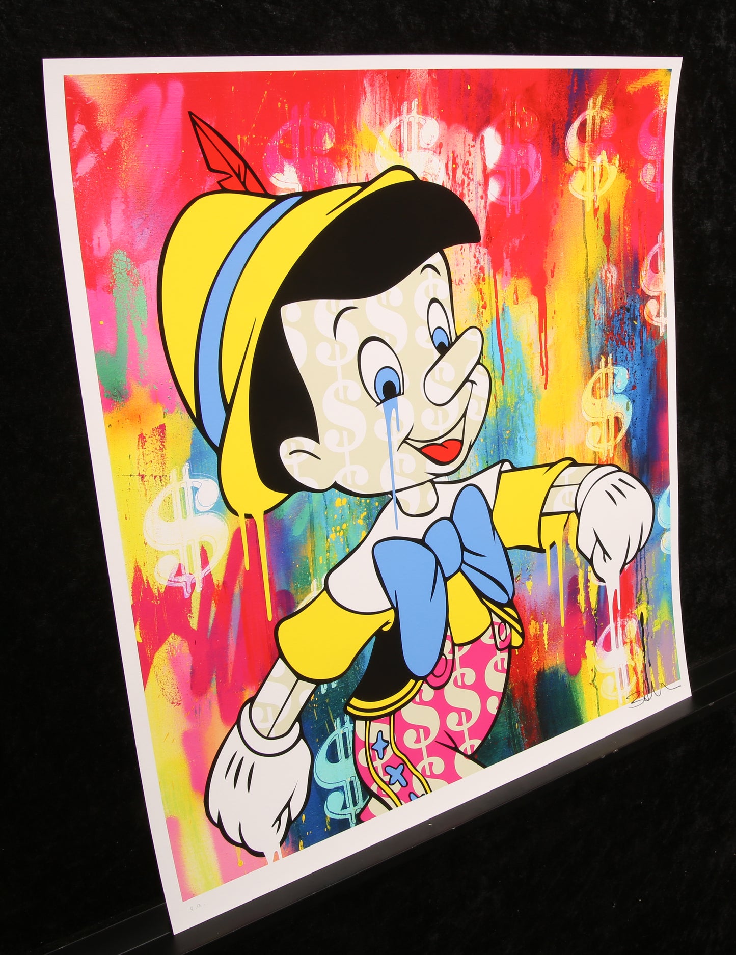 Allen, Ben - Pinocchio - 3D construction - hand signed