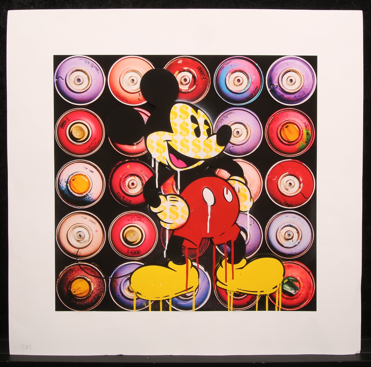 Allen, Ben - Popaganda Cans Mickey - 3D-Konstruktion - unsigniert - B.A.T.