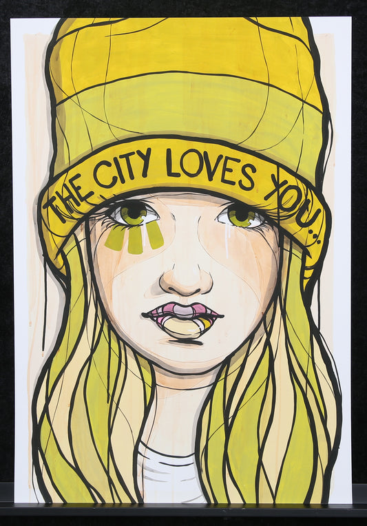 El Bocho - The city loves you - 2019 - Giclee - handsigniert