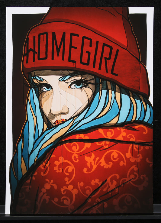 El Bocho - Homegirl - 2019 - Giclee - handsigniert