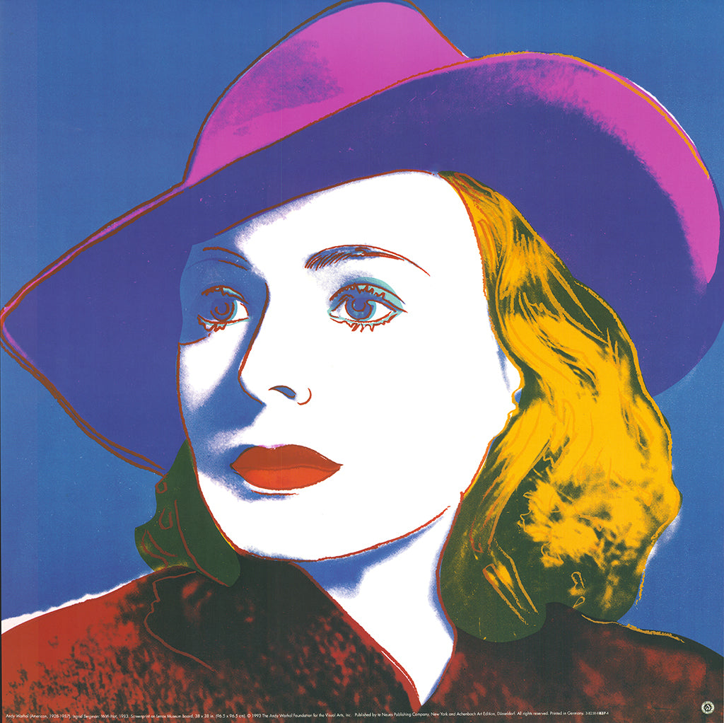 Warhol, Andy - Ingrid Bergman - GROSS - Kunstdruck Clever Art