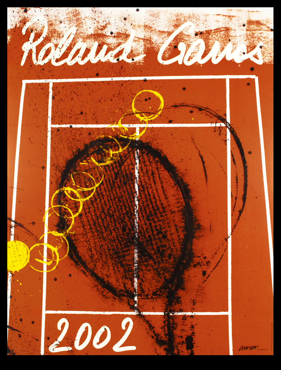 Arman, Fernandez - Roland Garros, 2002 - Farboffsetlithografie