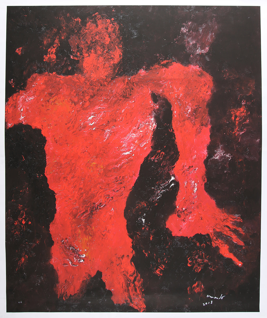 Armando - Figure - Giclee on canvas - Archive - hand signed