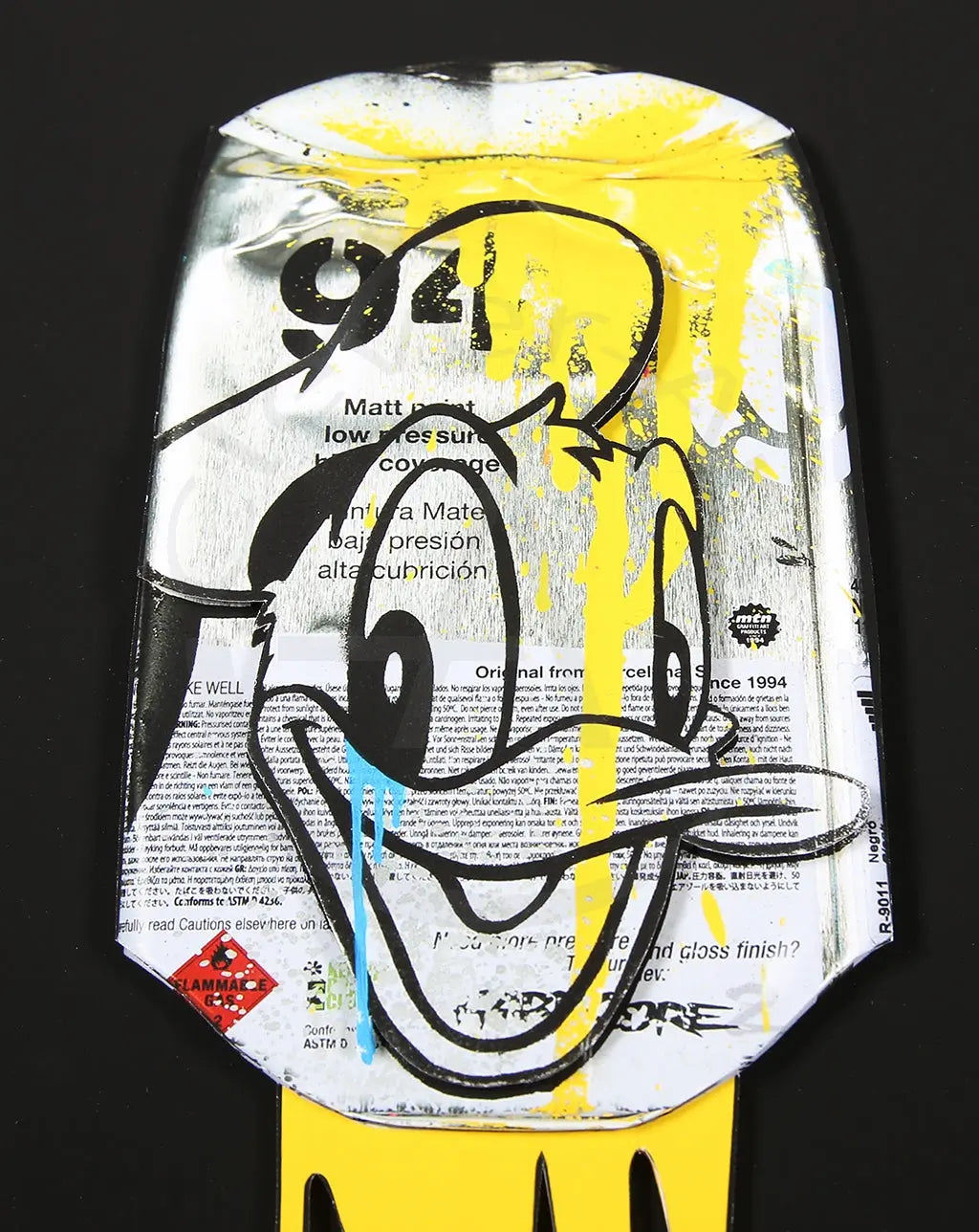 Allen, Ben - Donald Montana - Yellow - 3D-Konstruktion - handsigniert Clever Art