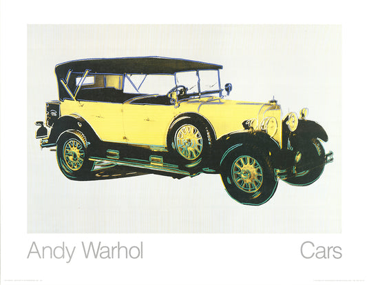 Warhol, Andy - Mercedes Typ 400 Tourenwagen - Kunstdruck