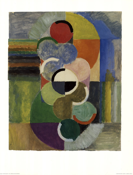 Delaunay, Robert - Rhythme Sans Fin - Kunstdruck