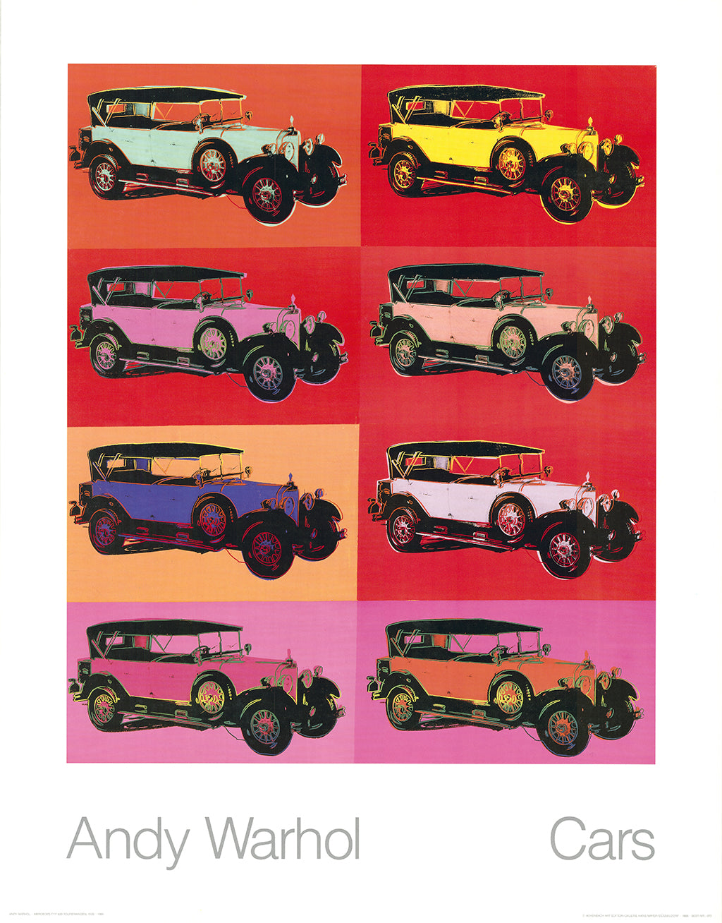 Warhol, Andy - Mercedes Typ 400 Tourenwagen - Kunstdruck Clever Art