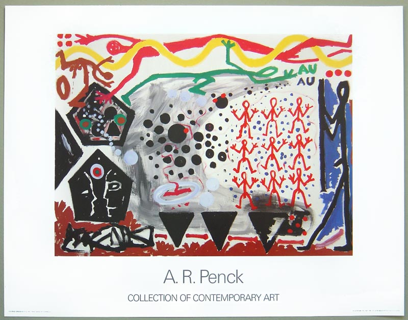 Penck, A.R. - Ereignis in N.Y. 2 - Kunstdruck Clever Art